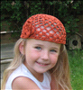 Haakpatroon kindermutsje bloem