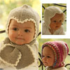 Patronen baby en peuter, muts, sjaals en wantjes
