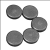Magneetjes rond 15 mm (5 stuks)