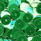 Pailletten 5 mm (4) groen