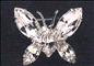 Vlinderbroche 64432 met stras
