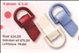 gesp licht blauw (4 stuks)