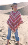Poncho voor meisjes 