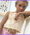 Kinderhemdje met linten 
