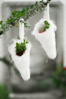 Gebreide en gevilte DROPS Kerstkegel ....