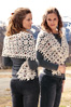 Gehaakte DROPS Omslagdoek van �Alpaca� ....