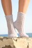 Gebreide DROPS sokken van Alpaca met ....
