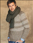 stoere trui met ronde hals