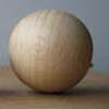 kraal hout 10 mm blank (40 kralen)