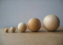 kraal hout 30 mm blank (10 stuks)