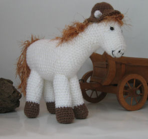 Paard gehaakt